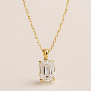 Iris diamond necklace