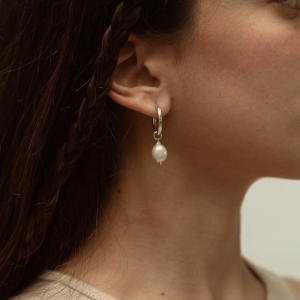 Coral earrings