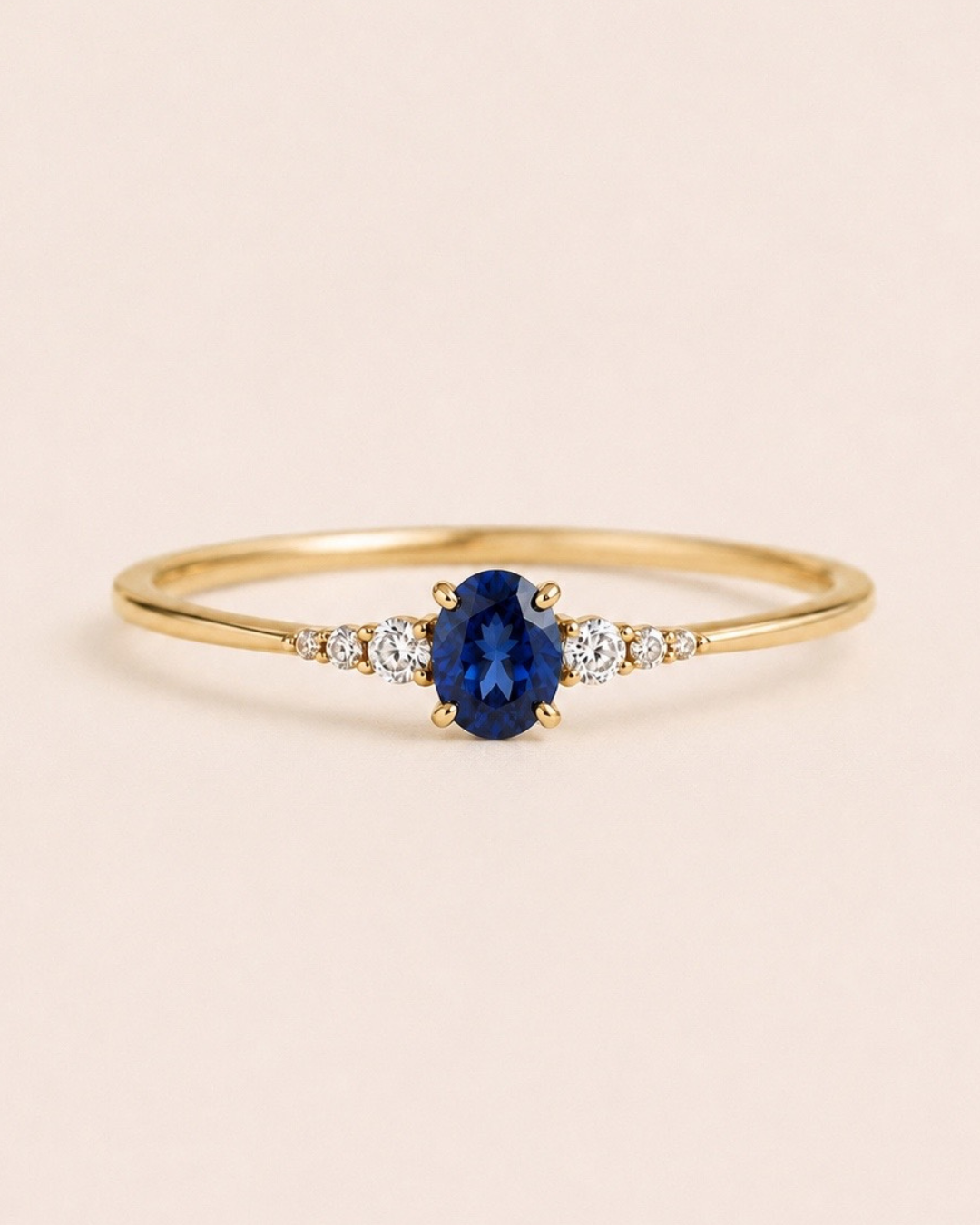 Penelope sapphire ring